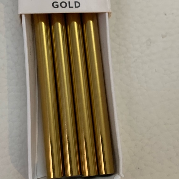 Slant collection stainless steel cocktail straws - Picture 6 of 7